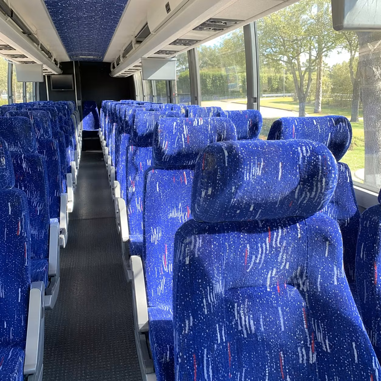 miami gardens charter bus interior