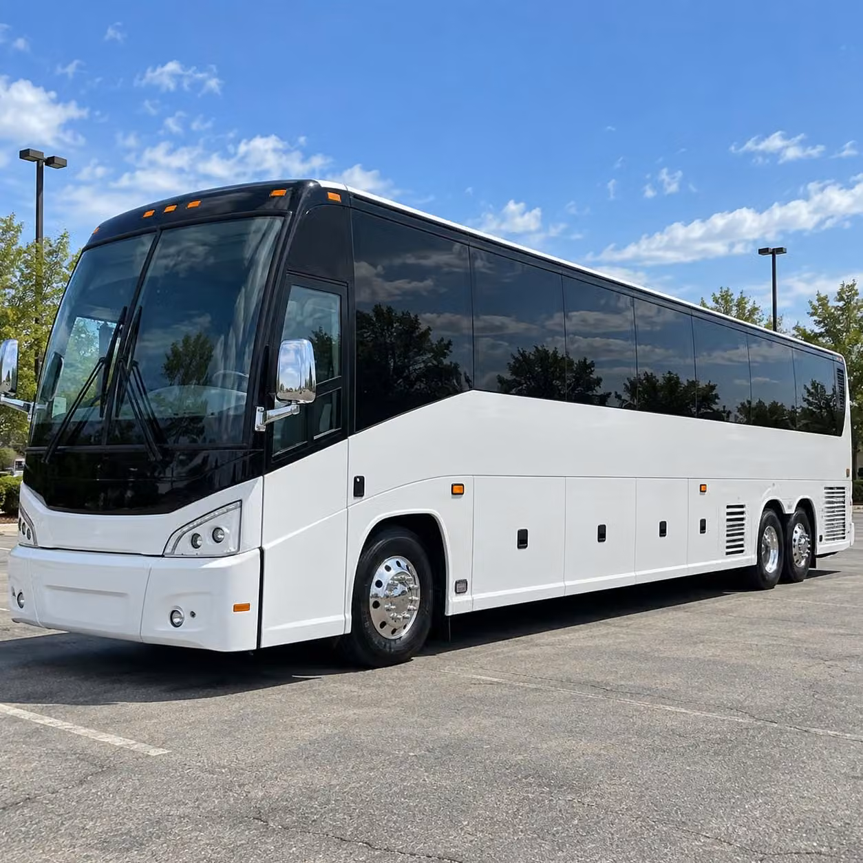 miami gardens charter bus rental exterior