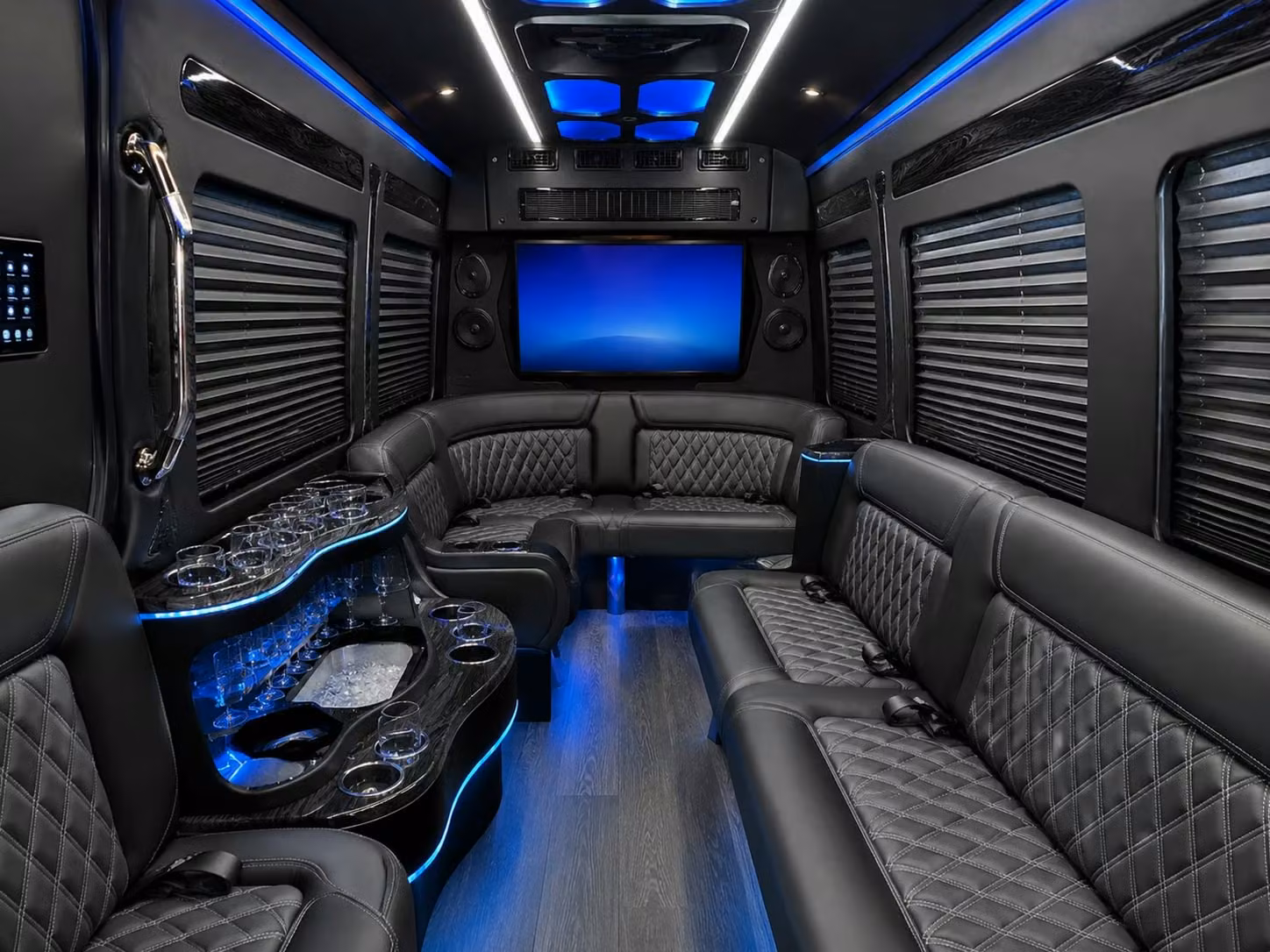 wedding guest shuttle bus rentals in miami gardens and south florida